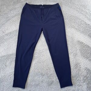 Greyson Jogger Pants Mens Large Blue Athletic Gym Running Golf Athleisure Travel